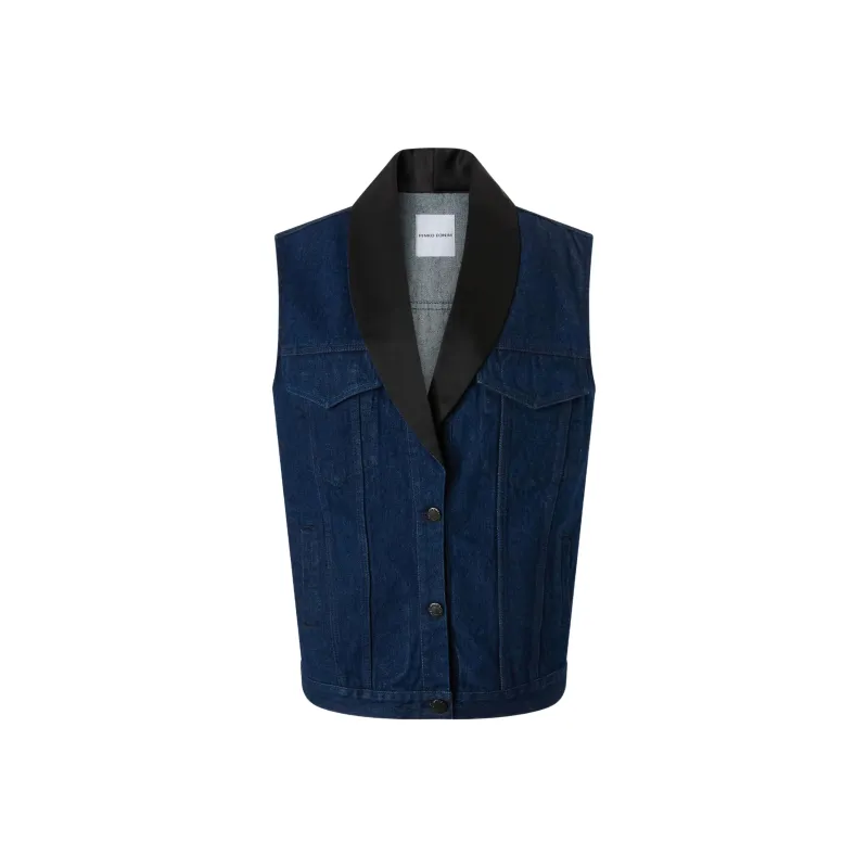 PINKO Vests Men Indigo-0