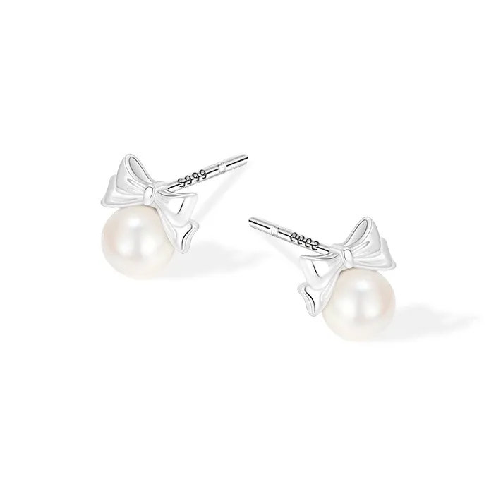 ETAHLOVE Sterling Silver Stud Earrings Women's-0