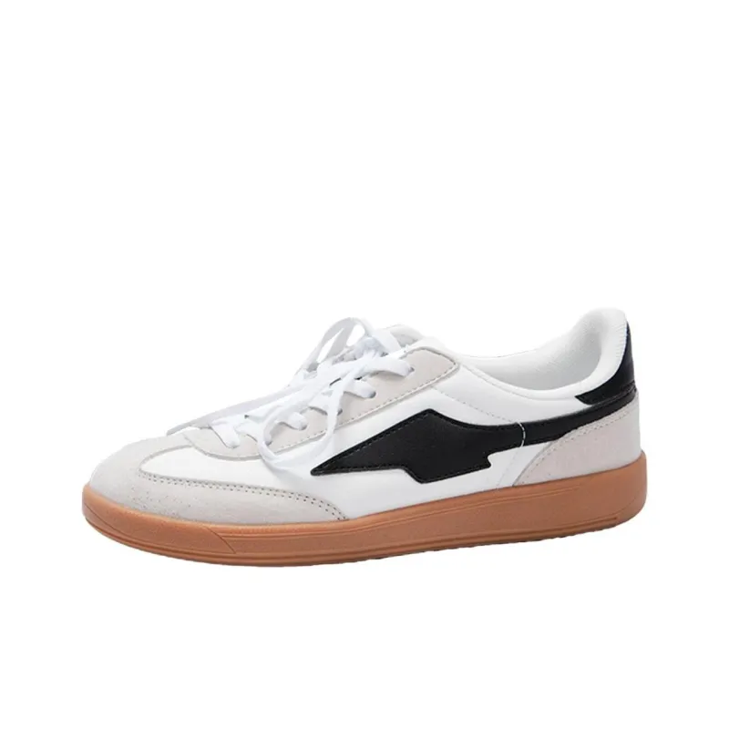 AVIA Low Top Skateboard Shoes Unisex White Black-0