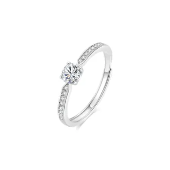 JUICY GRAPE S925 Silver Moissanite Rings Unisex