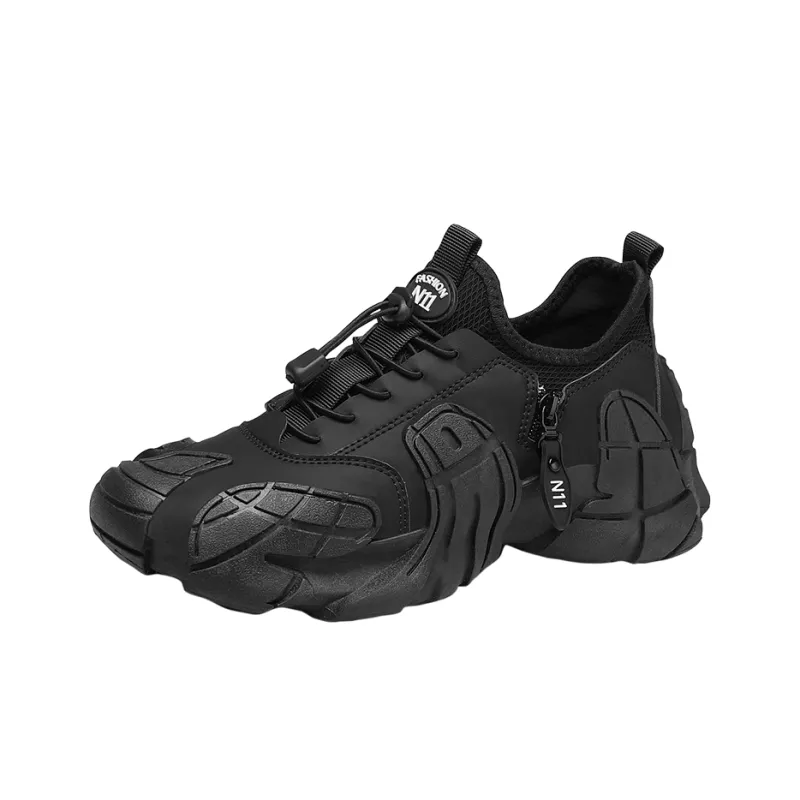 Boogie Bear Anti Slip And Wear Resistant Height Increasing Low Top Chunky Sneakers Men's-5