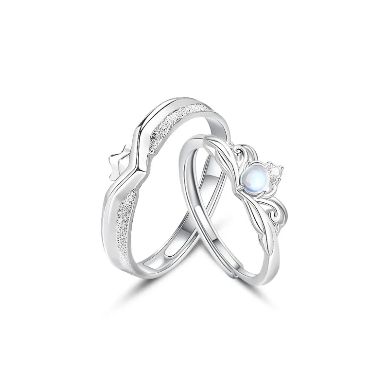 ZUOHUO S999 Fine Silver Rings Unisex-0