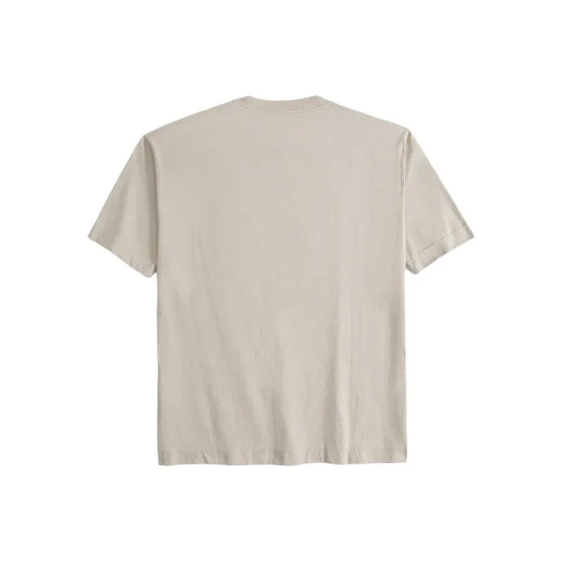 Hollister T Shirts Men Khaki-1