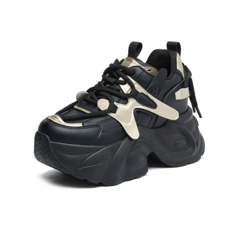 A Poinsettia Princess Low Top Chunky Sneakers Women's-8