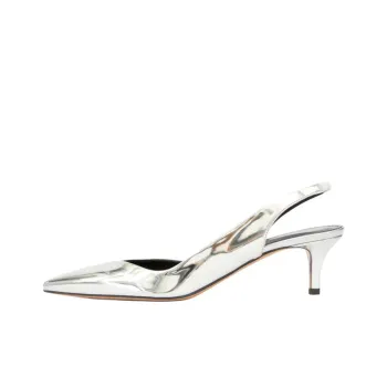 ISABEL MARANT Padim Slim Heel High Heels Women's Silver