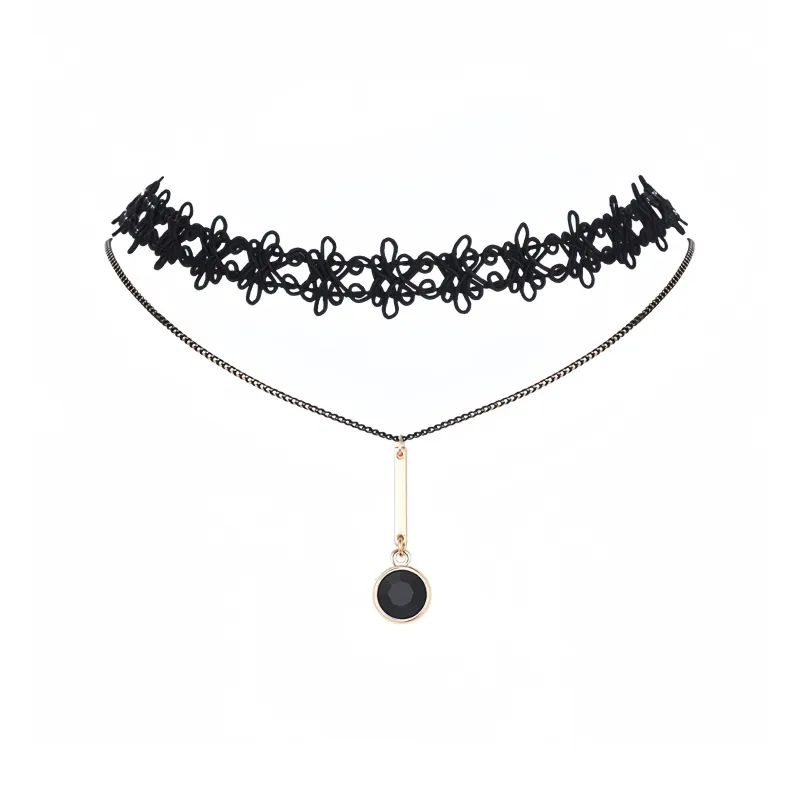 Lan Ying Lace Necklaces Women's-0