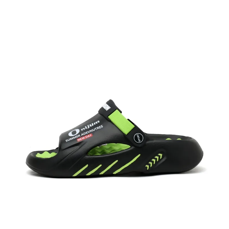 NANJIREN EVA Slip Resistant Abrasion Resistant Cushioning Slide Slippers Unisex-4