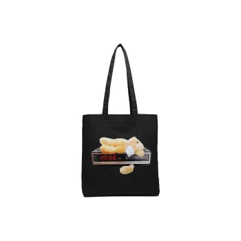 Vans Durable Tote Bag Shopping Bag Shoulder Bags Unisex Black