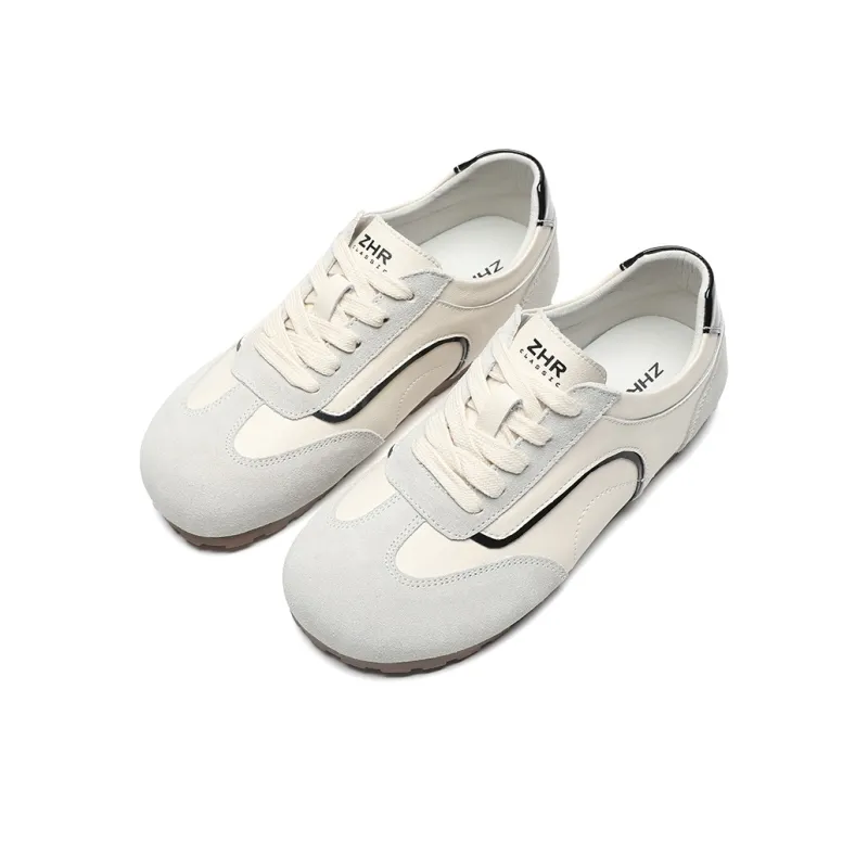 ZHR German Army Trainers Wear resistant And Lightweight Low Top Casual Shoes Women's-7