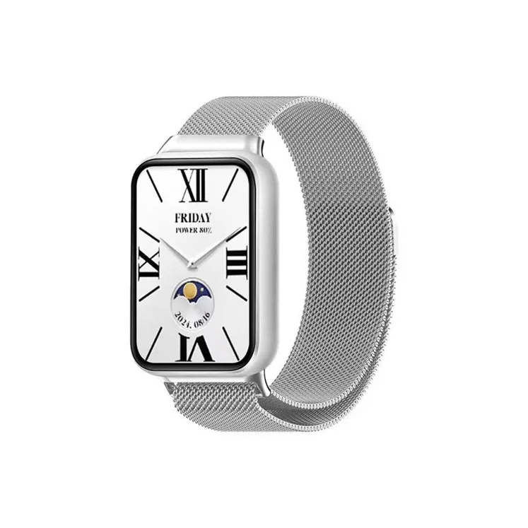 MUZHITIANKONG Xiaomi Compatibility Watch Band 22cm Stainless Steel Material-0