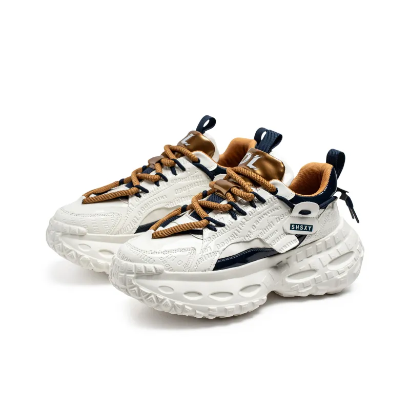 HACKBUTEER Low Top Chunky Sneakers Men's Box-8
