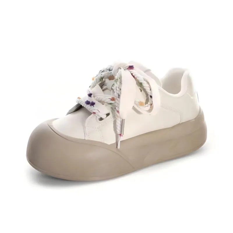 BINGO DUCK Low Top Skateboard Shoes Women's-3