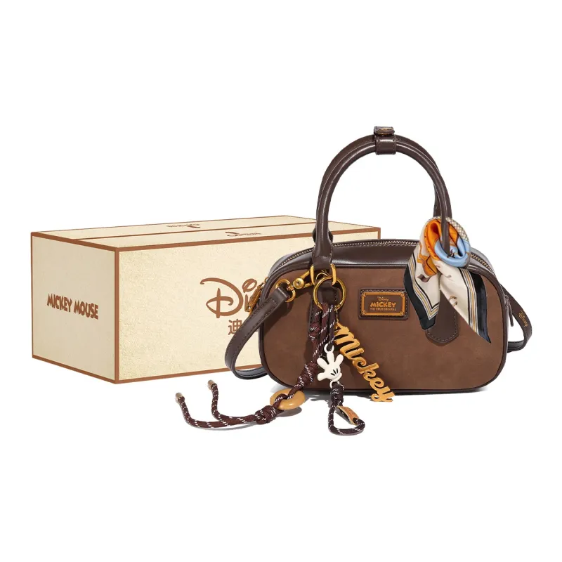 Disney PU One Shoulder Handbag Regular Women's Coffee-19