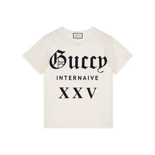 GUCCI 'Guccy Internaive XXV' Cotton T shirt