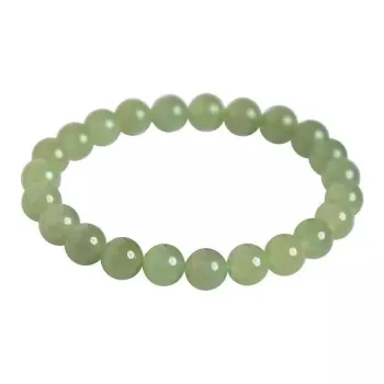 GOLDFISH ALLEY Bracelets Pale Greenish White Jade Women's