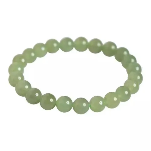 GOLDFISH ALLEY Bracelets Pale Greenish White Jade Women's