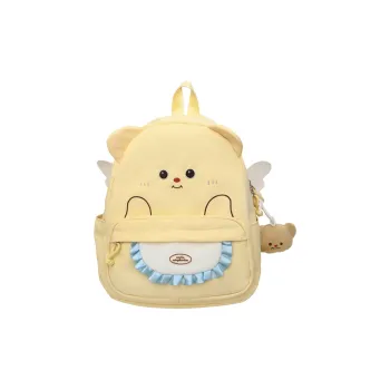 HCXK Nylon Backpack Small Size Unisex Yellow