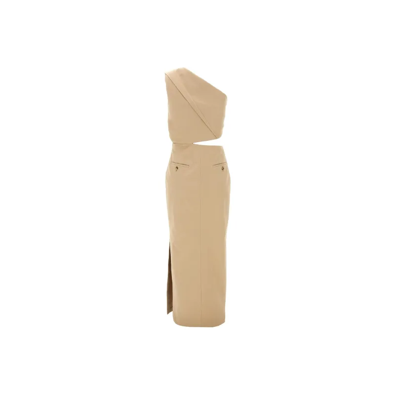 MaxMara Nievo One Shoulder Dress-1