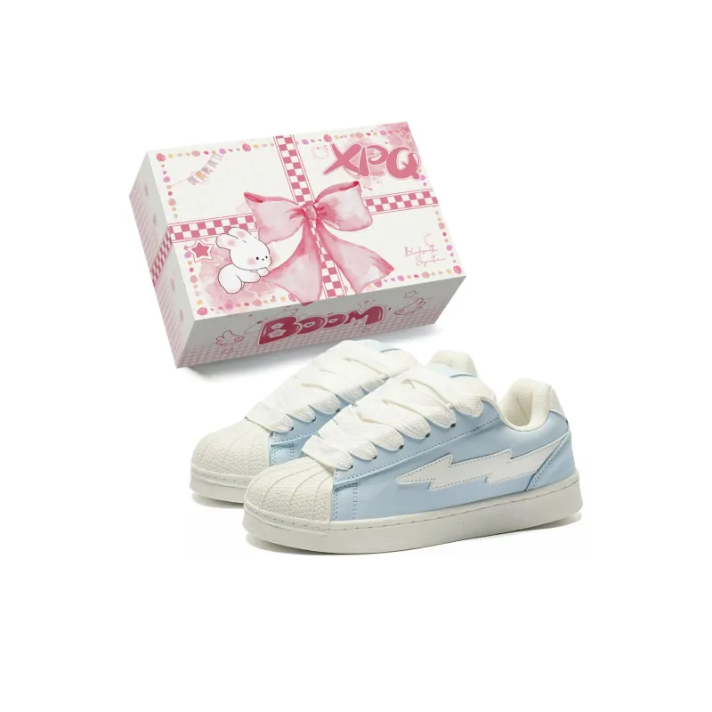 XPQ Wrapping Wear Resistant And Non Slip Low Top Skateboard Shoes Unisex-4