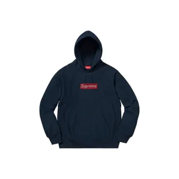 Supreme Swarovski Box Logo Hooded Sweatshirt