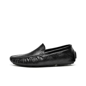 Bull charm Men's Casual Shoes Men Low Top Black/White/Brown
