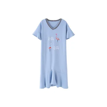 GOSO Nightgown Women's Sky Blue