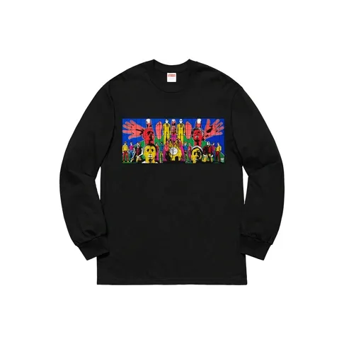 Supreme Gilbert & CRWNK george Death After Life L/S Tee