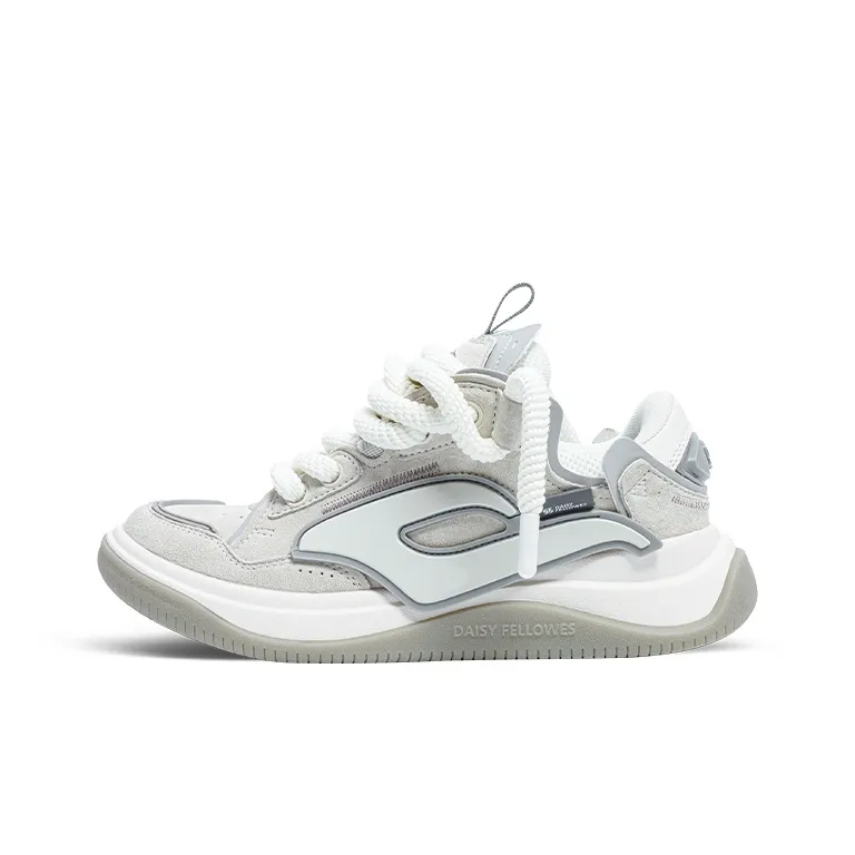 Daisy Fellowes Rocket 001 Stylish Skateboarding Shoes Unisex White-0