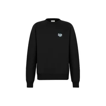 DIOR X Shawn Stussy Bee Embroidred Oversized Sweatshirt