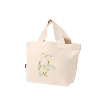 CHUMS Cotton Tote Bag Shopping Bag Handbag Mini Unisex Beige