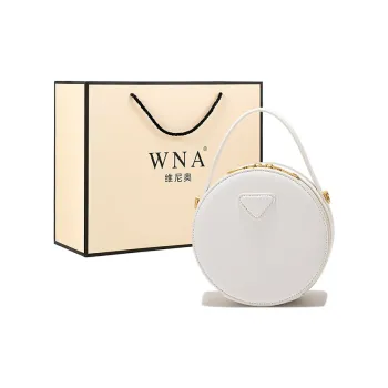 Vigno Synthetic Leather Handbag One Shoulder Crossbody Regular Women's White/Pink/Black