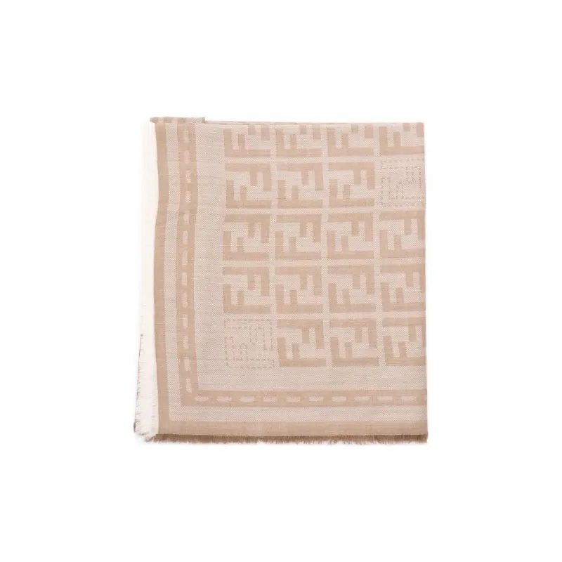 FENDI Monogram pattern Scarf-0