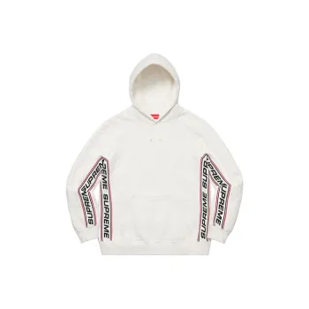 Supreme Text Rib Hooded Sweatshirt