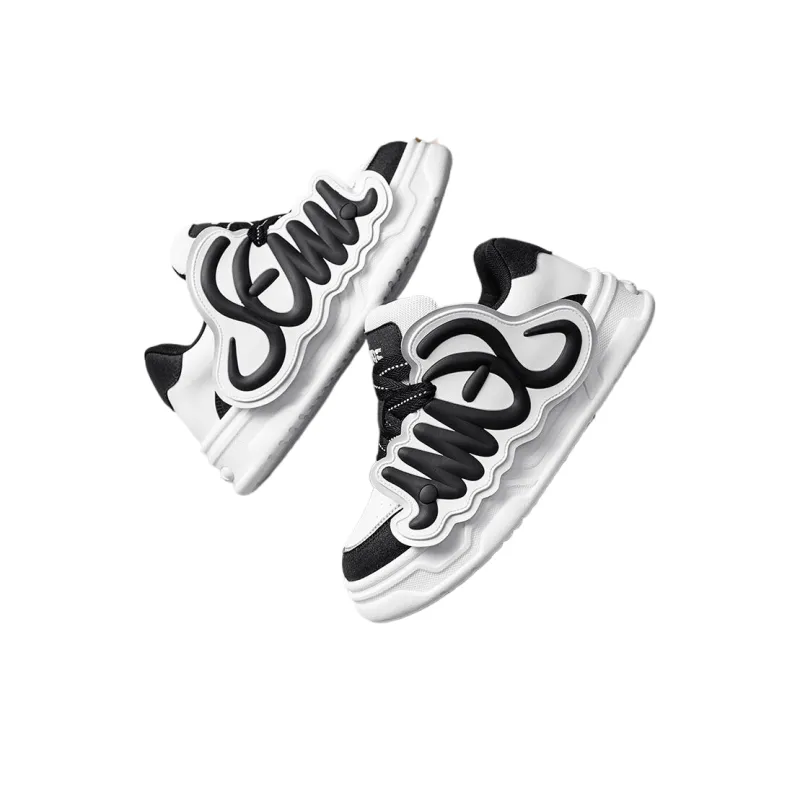 AMICNIEGD Coverage Breathable Slip Resistant Low Top Skateboard Shoes Unisex-4