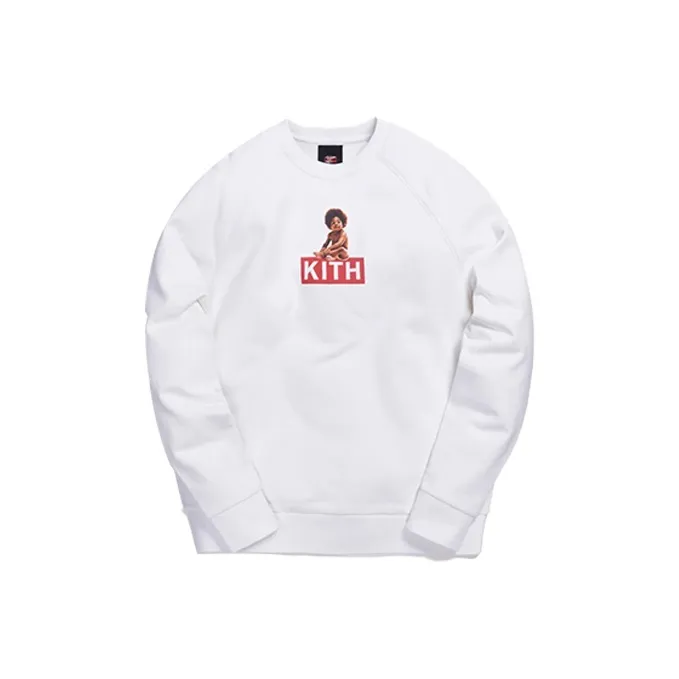KITH X Biggie Classic Logo Crewneck-0