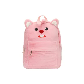 SUN EARTH &U Plush Backpack Women's Pink