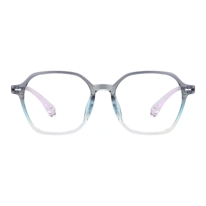 PULAIS TR/Memory Plastic Square Sunglasses Unisex Tea Brown-10