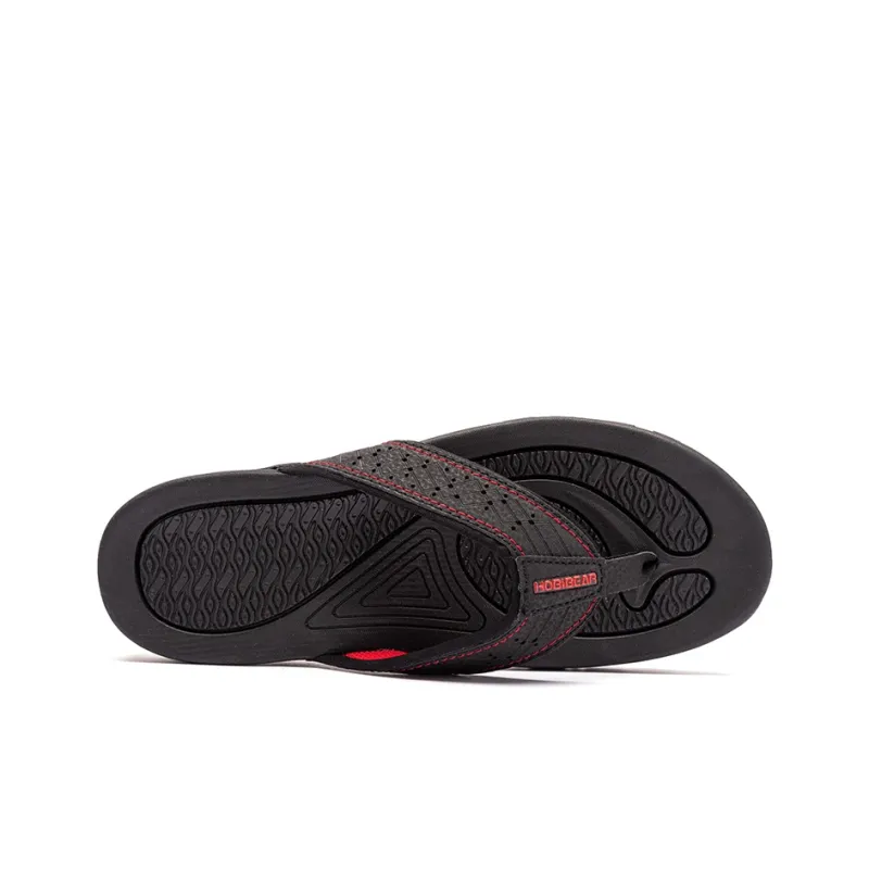 HOBIBEAR Odor Resistant Abrasion Resistant Slip Resistant Flip Flops Men's-2