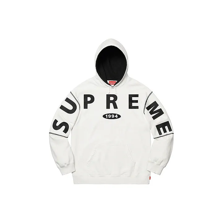 Supreme Spread Logo Hooded Sweatshirt-0