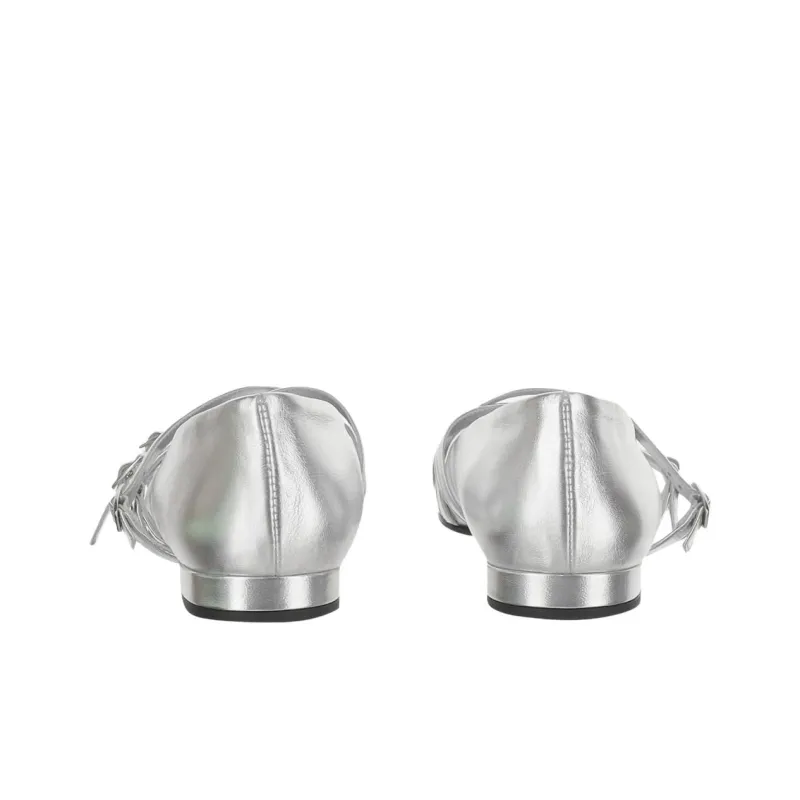 Carel Paris Casual Single Shoes Women's Silver-3