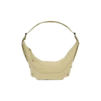 Lemaire Nylon One Shoulder Handbag Medium Size Women's Sage Green