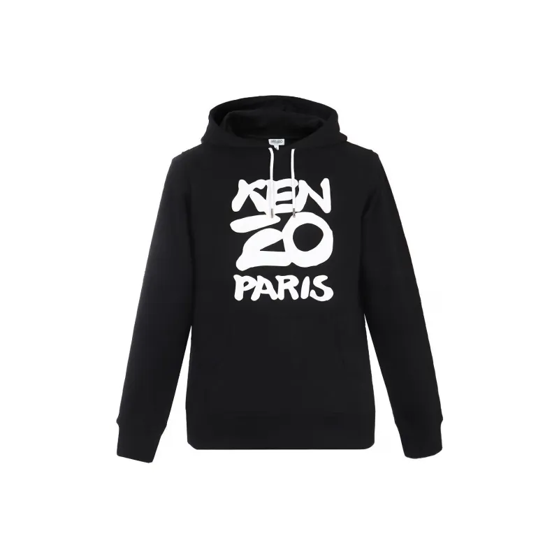 KENZO Letter Logo Sweatshirt Men's Black-0