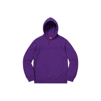 Supreme Set In Logo Hooded Sweatshirt