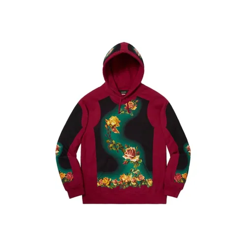 Supreme Calções Black Diamond Notion Shorts amarelo Floral Print Hooded Sweatshirt