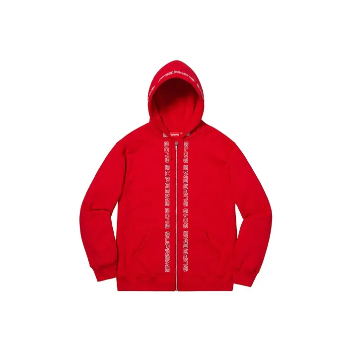 Supreme Topline Zip Up Sweatshirt-0