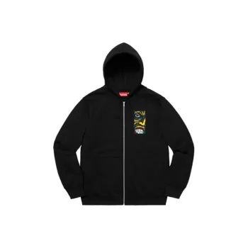 Supreme Disturbed Zip Up Hooded Sweatshirt