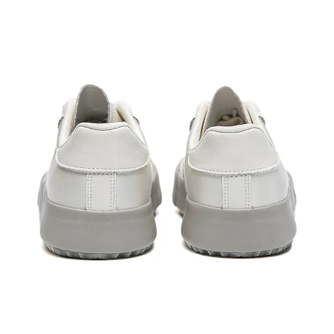 Than Than Me Low Top Skateboard Shoes Women's Pearl White-3