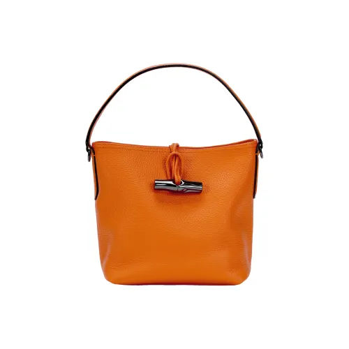 LONGCHAMP Roseau Top Handle Bucket Tote Bag