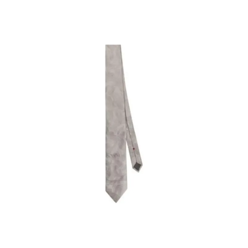 Brunello Cucinelli Paisley Printed Pointed Tip Tie-2