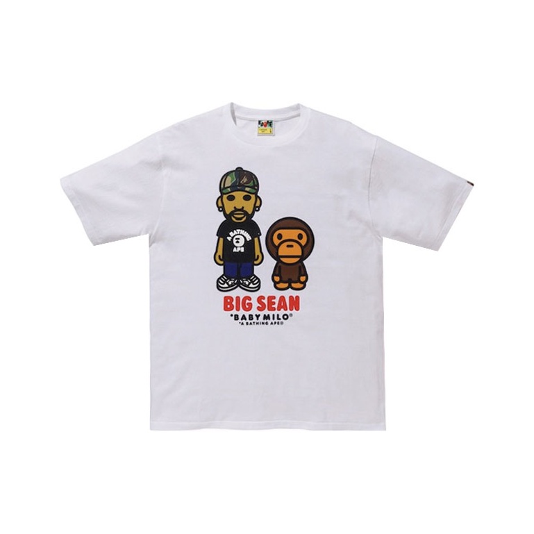 送料無料！BIG SEAN X BAPE BABY MILO TEE BAPE X Big Sean Detroit 2 Baby Milo Tee Black – SoleSavy